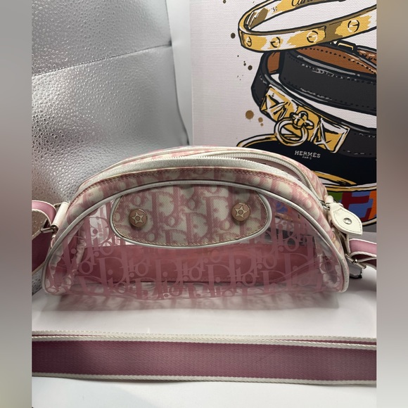 FIRM - Authentic Christian Dior Monogram Trotter Crossbody - Picture 6 of 16